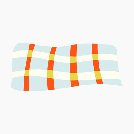 Picnic Blanket Illustrationのイラスト素材
