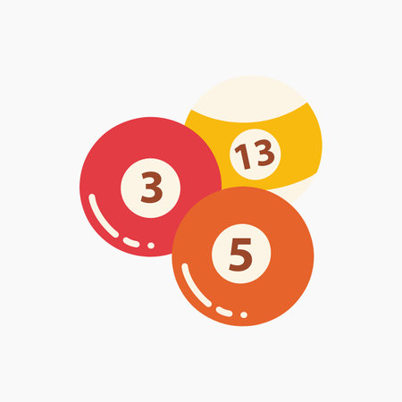 Billiard Balls Illustrationのイラスト素材