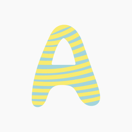 Letter A Illustrationのイラスト素材