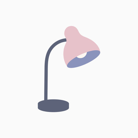 A Desk Lamp Illustrationのイラスト素材