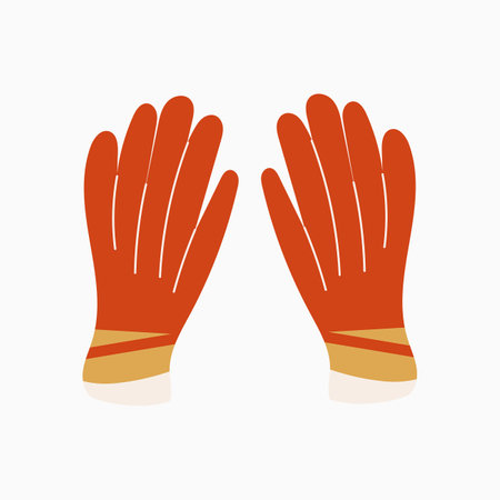 Garden Gloves Illustrationのイラスト素材
