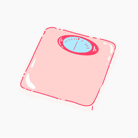Weighing Scale Illustrationのイラスト素材