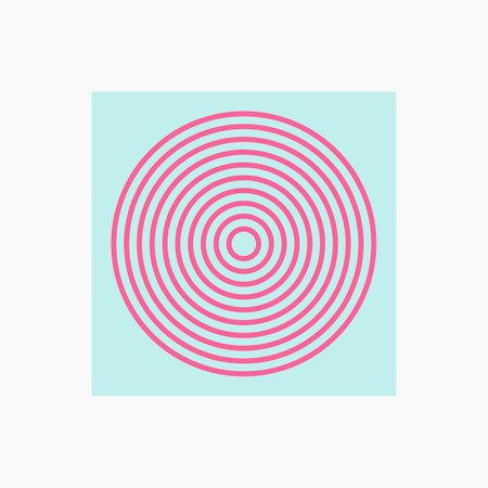 Helix in Square Illustration