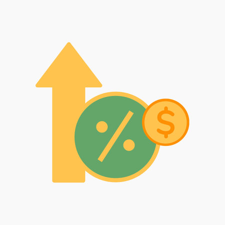 Interest Rate Illustrationのイラスト素材
