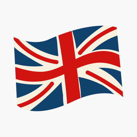 United Kingdom Flag Illustrationのイラスト素材