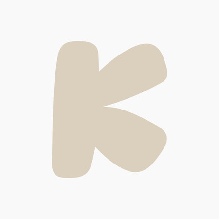 Abstract Letter K Illustrationのイラスト素材
