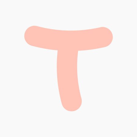 Abstract Letter T Illustrationのイラスト素材