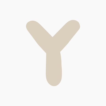 Abstract Letter Y Illustrationのイラスト素材