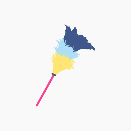 Feather Duster Illustrationのイラスト素材
