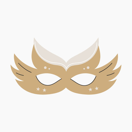 Party Mask Illustrationのイラスト素材