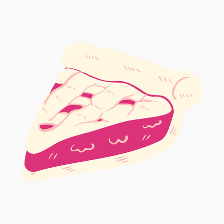 Cherry Pie Illustrationのイラスト素材