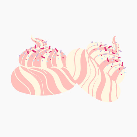 Sweet Meringue Illustrationのイラスト素材