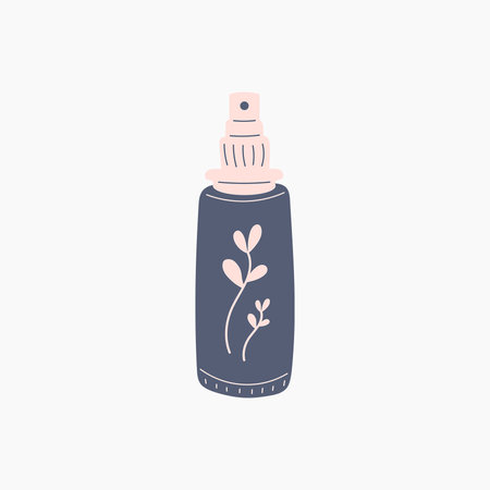 Setting Spray Illustrationのイラスト素材