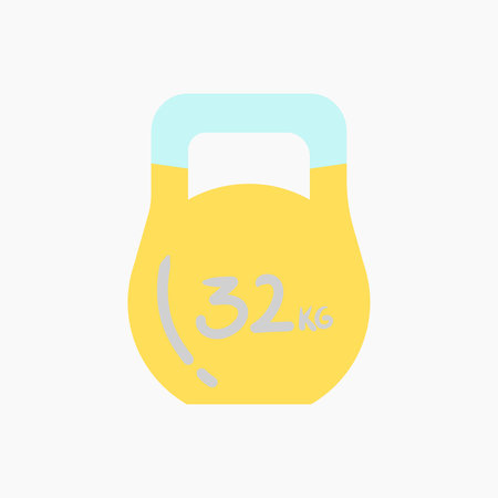 Kettlebell Illustrationのイラスト素材