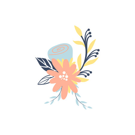 Floral Bunch Illustrationのイラスト素材