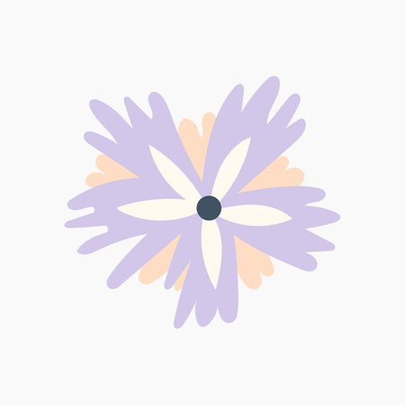 Soft Spring Flower Illustrationのイラスト素材