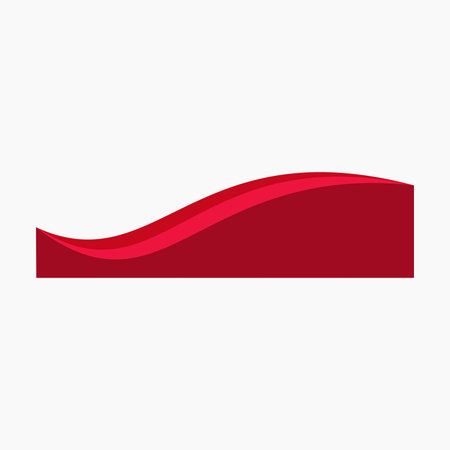 Curved Header & Footer Elementのイラスト素材