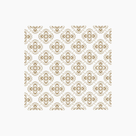 Indonesian Batik Patternのイラスト素材