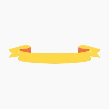 Ribbon Banner Elementのイラスト素材
