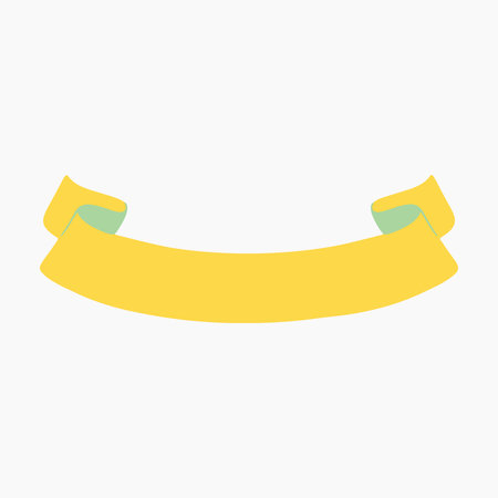 Ribbon Banner Elementのイラスト素材