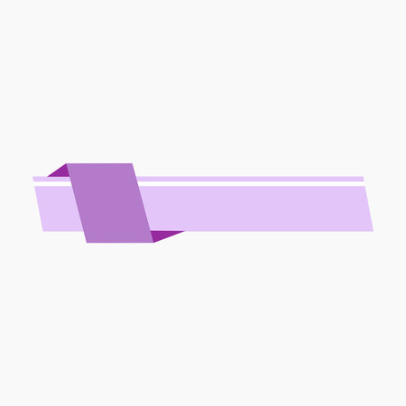 Purple Infographic Labelのイラスト素材