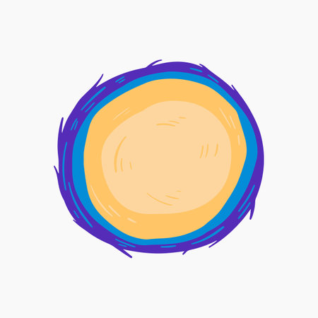 Organic Half Cut Coconut Illustrationのイラスト素材