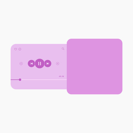 Music Player Interface Element