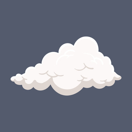 White Cloud Elementのイラスト素材
