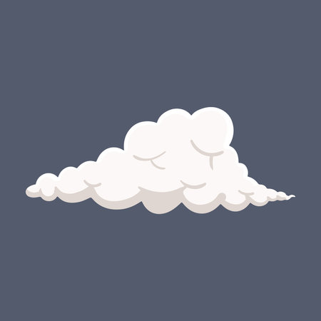 White Cloud Elementのイラスト素材