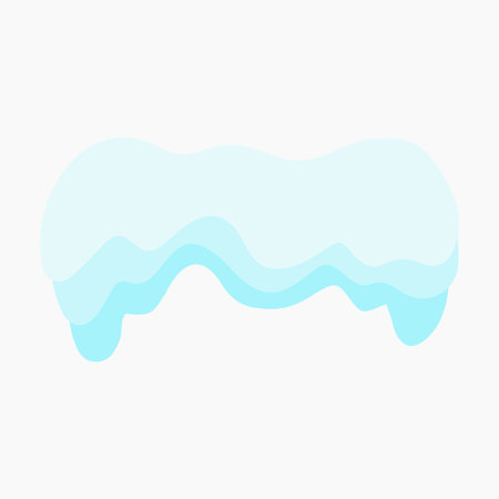 Melting Ice Elementのイラスト素材