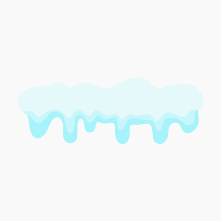 Melting Ice Elementのイラスト素材