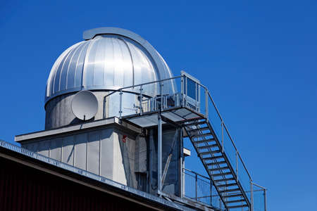 Umea, Norrland Sweden - June 10, 2020: star observatory on the roof at the regimental areaのeditorial素材