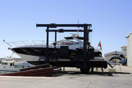 Cabopino dry dockのeditorial素材