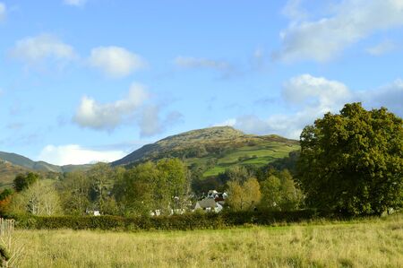 Ambleside countryside at the north of Lake Windermere in Cumbria