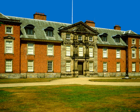 Dunham Massey Hall is a green oasis nestled between the urban sprawl of Manchester and rural tranquillity of Cheshire.のeditorial素材