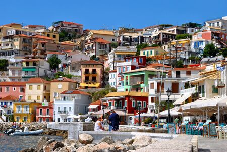 Paxos a small island south of Corfu one of the Greek islands in the Ionian seaの写真素材