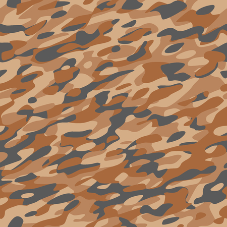 Camouflage Textile Pattern Orange Brownのイラスト素材