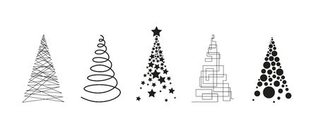 Illustration for christmas cards and web banners and copy spaceの写真素材