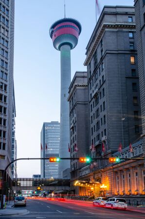 Calgary Towerのeditorial素材