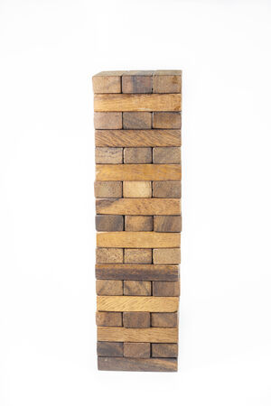 Blocks of wood の写真素材