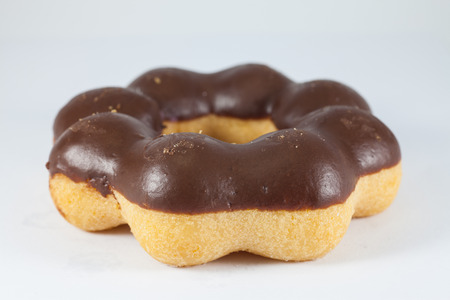 Donut on white の写真素材