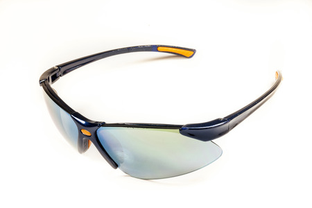 sunglasses  on white backgroundの写真素材