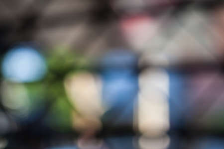 Bokeh natural green blurred background.の写真素材