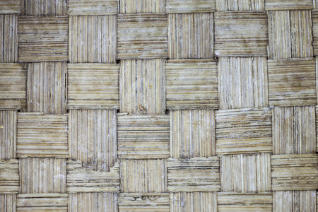 handcraft of bamboo weave pattern  texture and backgroundの写真素材