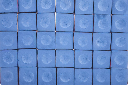 Head Cue with Chalk in box,Snookerの写真素材