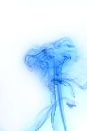 Smoke of blueの写真素材