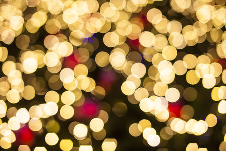 Bokeh lights Christmas background.の写真素材