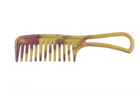 comb on white background.の写真素材
