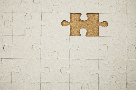 Jigsaw puzzle background.の写真素材
