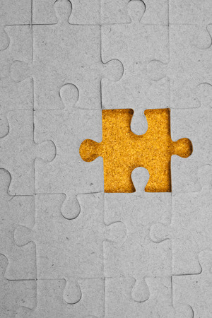 Jigsaw puzzle.の写真素材